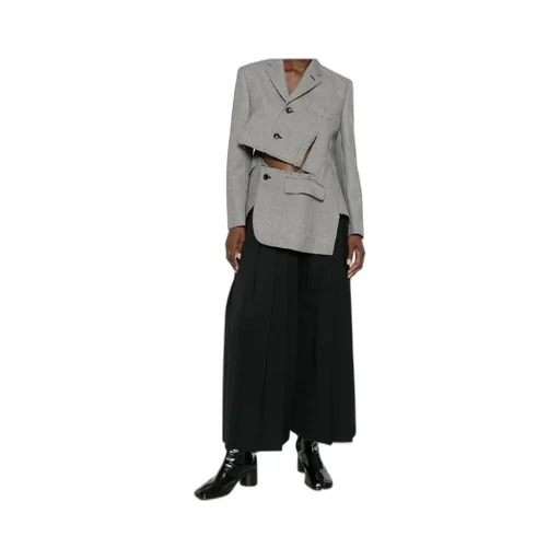Houndstooth Panelled Jacket