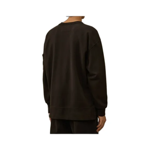 Lens-Appliqué Crewneck Sweater