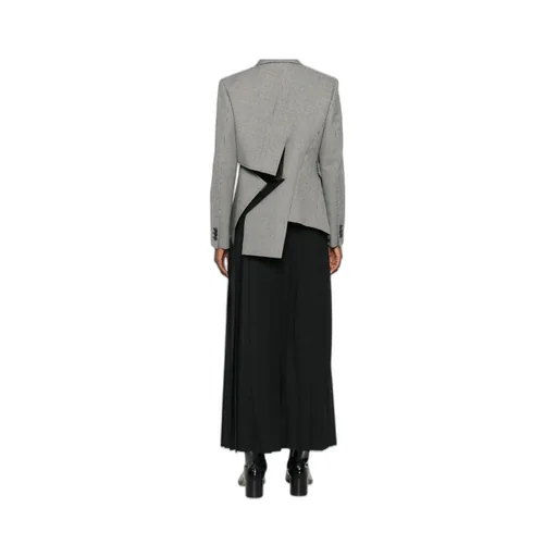 Houndstooth Panelled Jacket