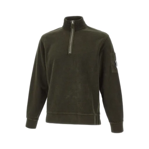 Zip-Pocket Sweatshirt