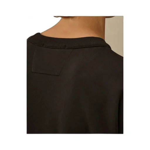 Lens-Appliqué Crewneck Sweater