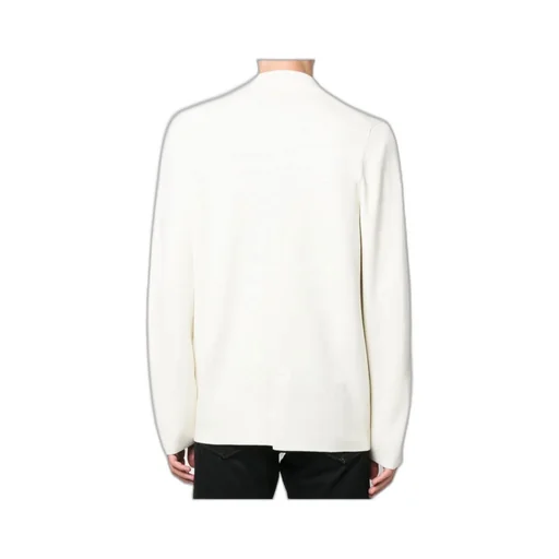 Double-Breasted Merino Wool Cardigan