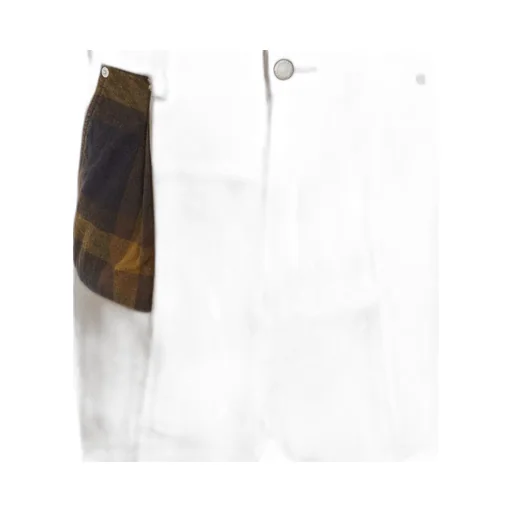 Corduroy Patchwork Trousers