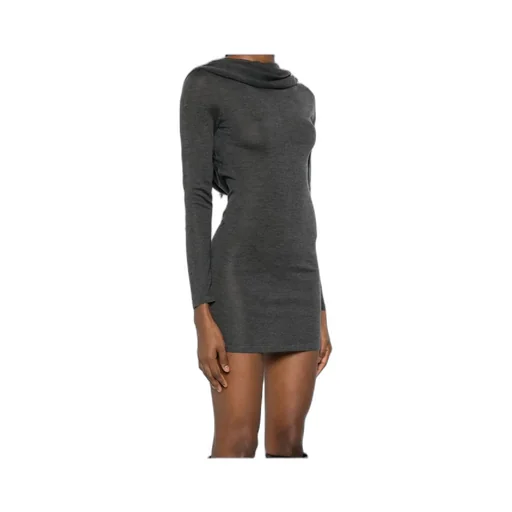 Long-Sleeve Mini Dress