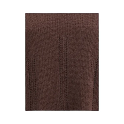 High-Neck Ribbed Jumper