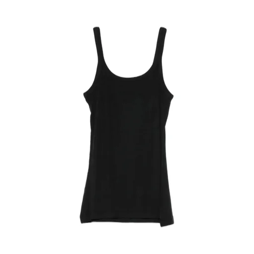 Fine-Ribbed Tank Top
