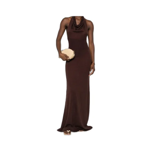 Reed Halterneck Maxi Dress