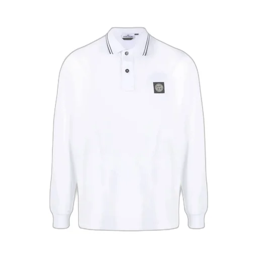 Long-Sleeved Polo Shirt
