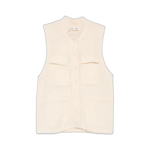 Flap-Pocket Button-Up Vest
