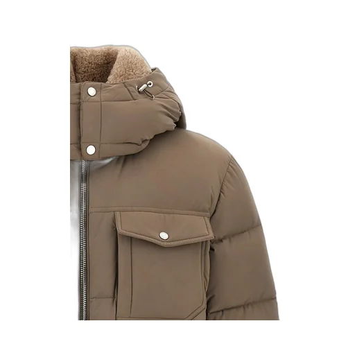 Long-Sleeved Hooded Jacket