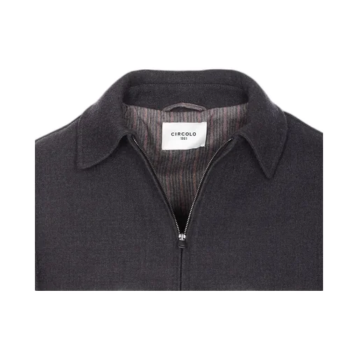 High Neck Zip Jacket