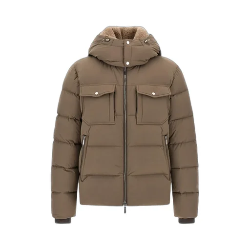 Long-Sleeved Hooded Jacket