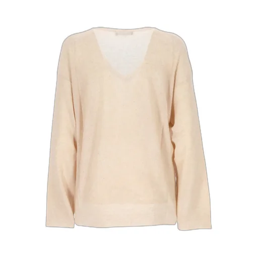 Sequin Embellished V-Neck Jumper