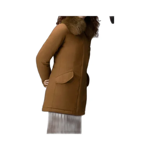 Slim Jacket With Fur