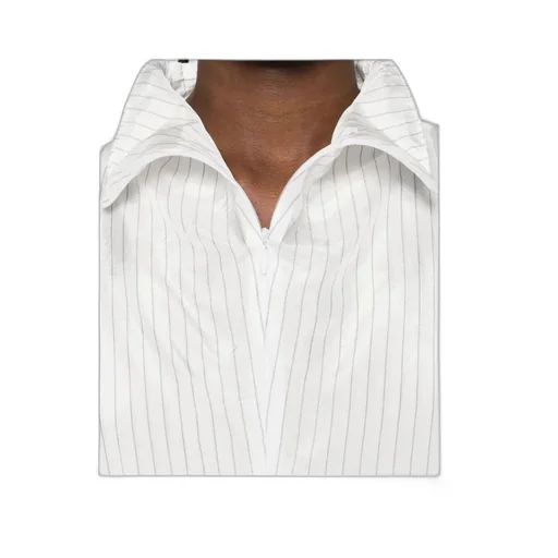 Pinstripe Sleeveless Blouse
