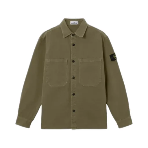 Comfort-Fit Overshirt With Chest Pockets