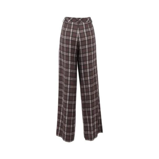 Plaid Casual Pants