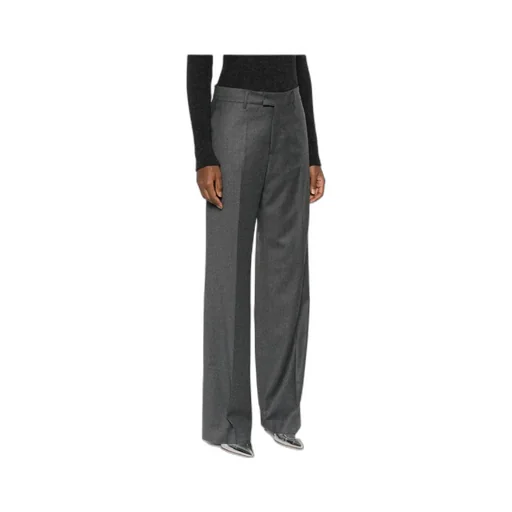 Pleated Wool Trousers