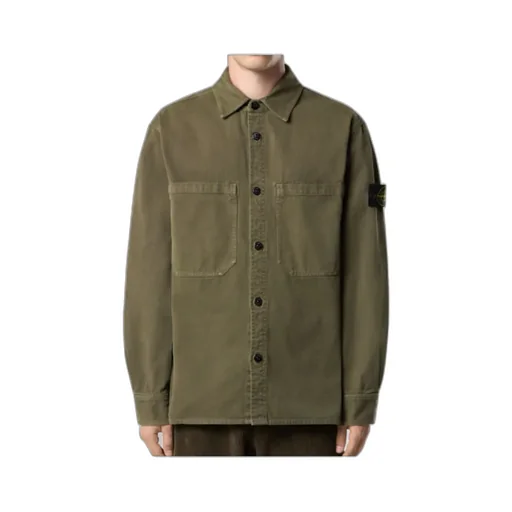 Comfort-Fit Overshirt With Chest Pockets