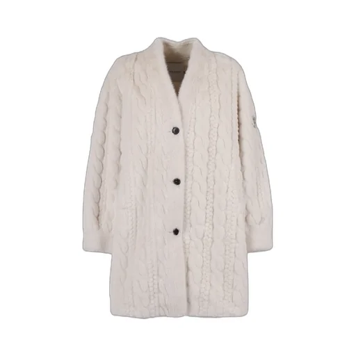 Long-Sleeved Knitted Cardigan