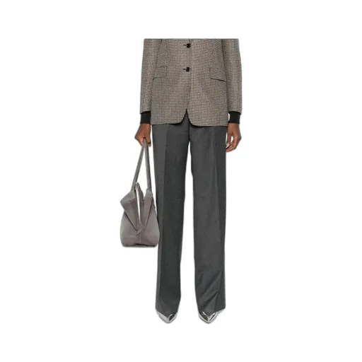 Pleated Wool Trousers