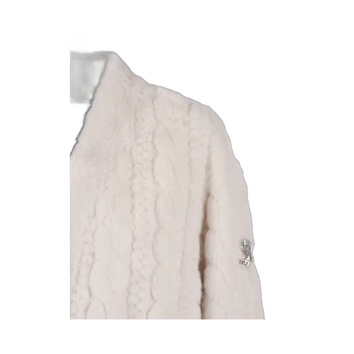 Long-Sleeved Knitted Cardigan
