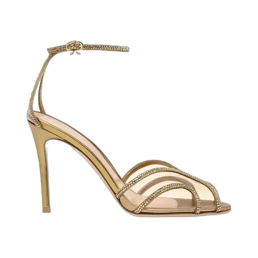 Open-Toe High-Heeled Sandals