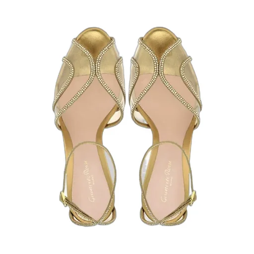 Open-Toe High-Heeled Sandals