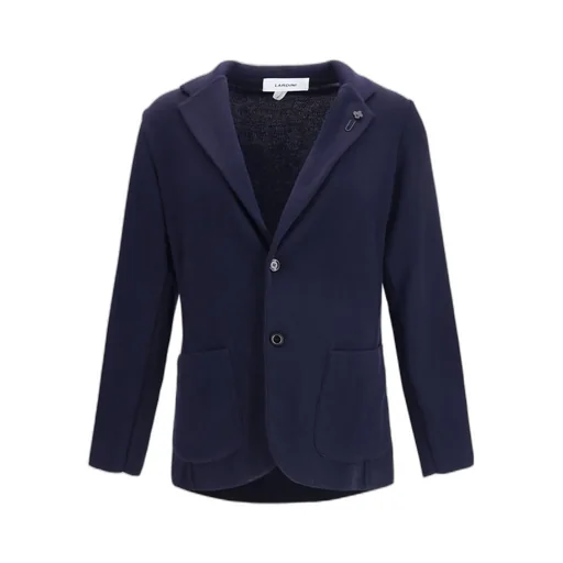 Single-Breasted Virgin Wool Blazer