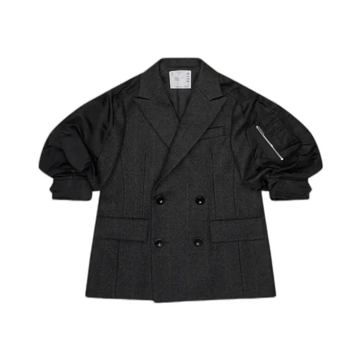 Long-Sleeved Suit Jacket