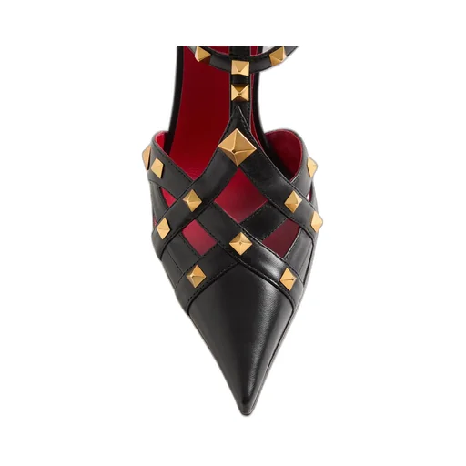 Studdy Kidskin Pumps 100Mm