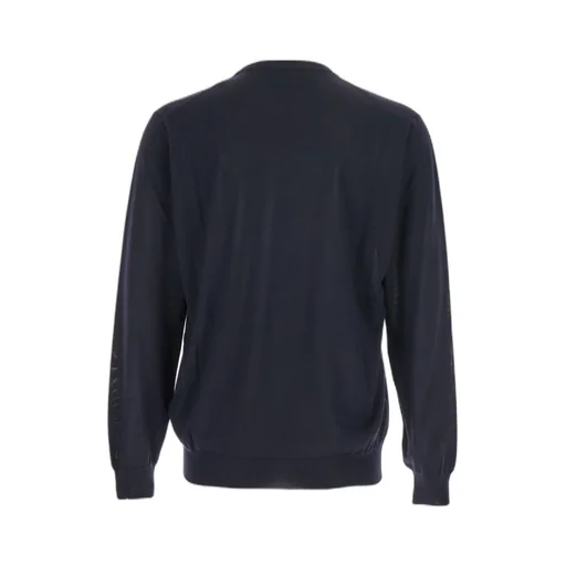 Crewneck Ribbed-Hem Sweater