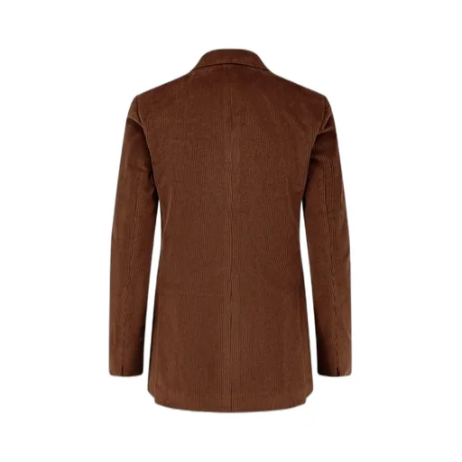 Double-Breasted Corduroy Blazer