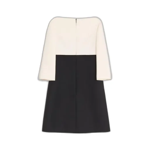 Crepe Couture Short Dress