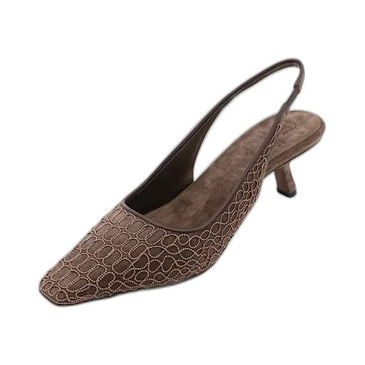 The City Slingback Pointed-Toe Pumps