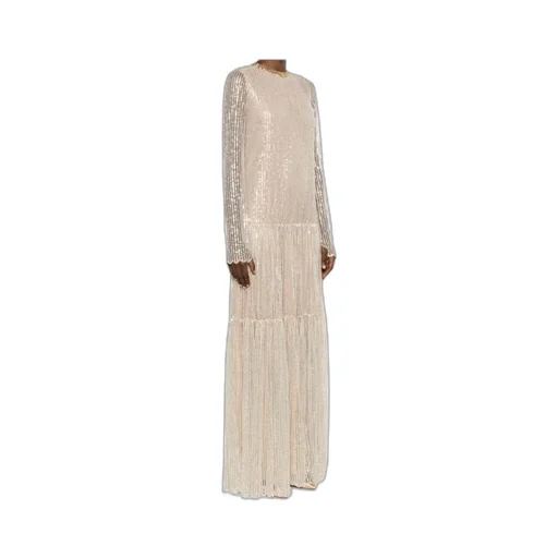 Tiered Sequinned Gown