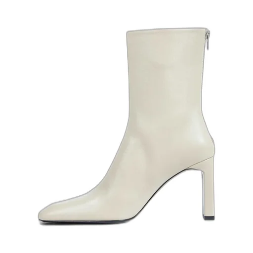 Square Toe Ankle Boots