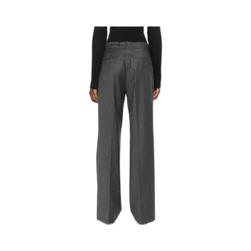 Pleated Wool Trousers