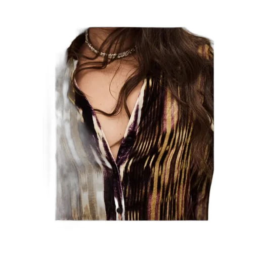 Long-Sleeved Printed Shirt