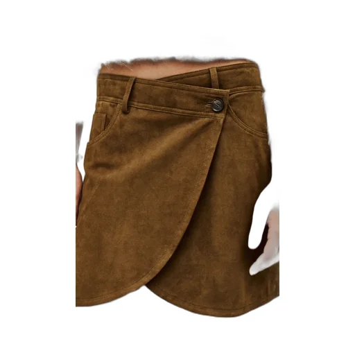 Asymmetric Cut Skirt