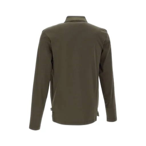 Long-Sleeved Polo Shirt