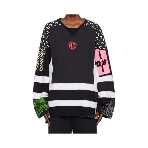 Knitted Long-Sleeved Hockey T-Shirt
