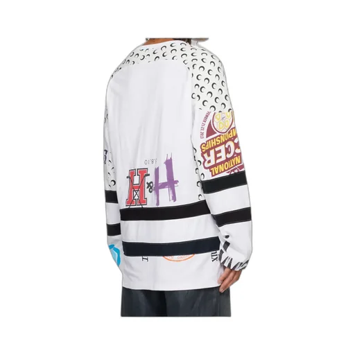 Knitted Long-Sleeved Hockey T-Shirt