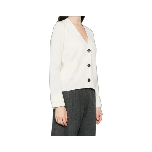 V-Neck Long-Sleeved Cardigan