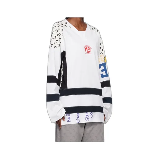 Knitted Long-Sleeved Hockey T-Shirt