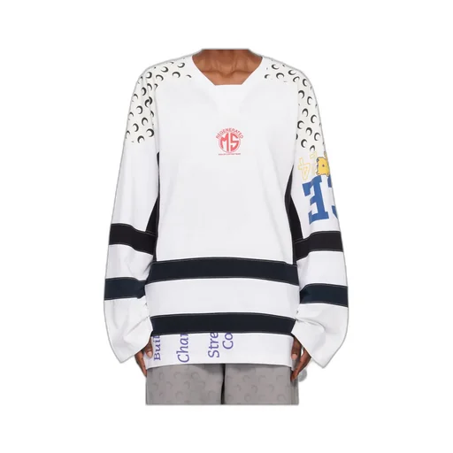 Knitted Long-Sleeved Hockey T-Shirt