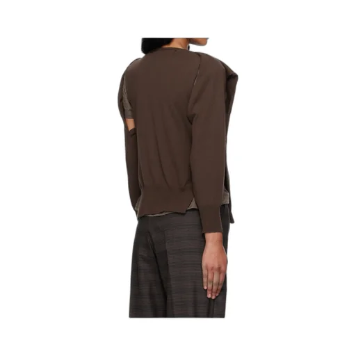 Sleeve Layered Cardigan