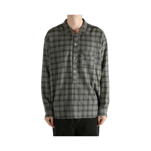 Plaid Long-Sleeved Shirt