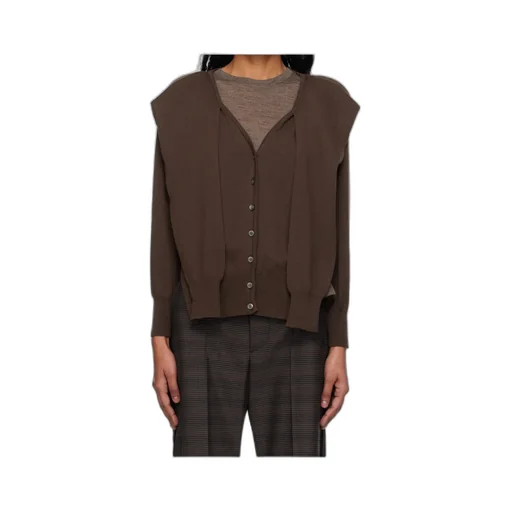 Sleeve Layered Cardigan
