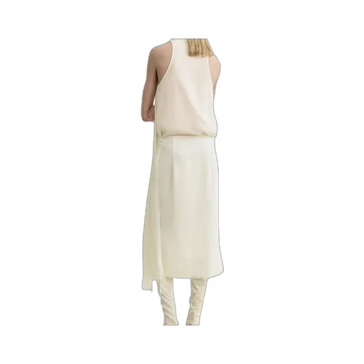 Fringed Scarf Dress